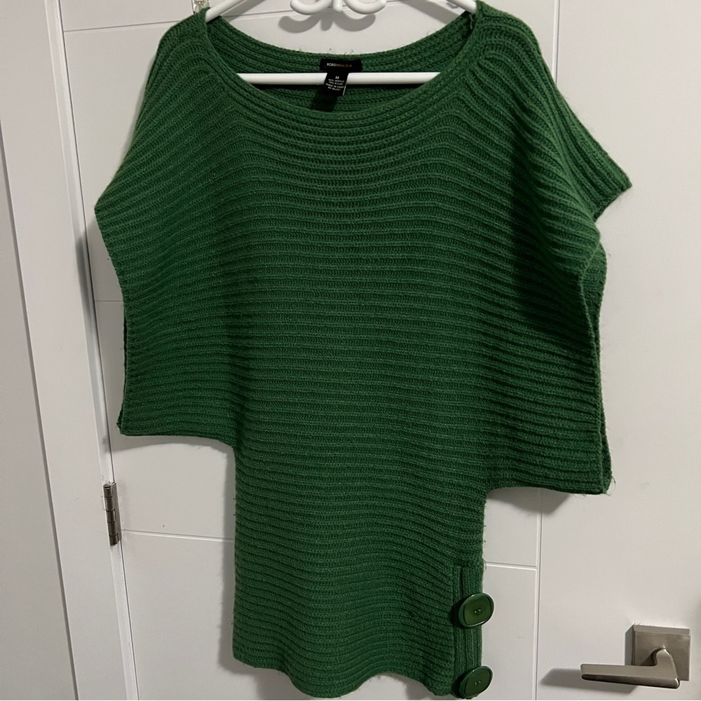 BCBC Maxazria green sweater